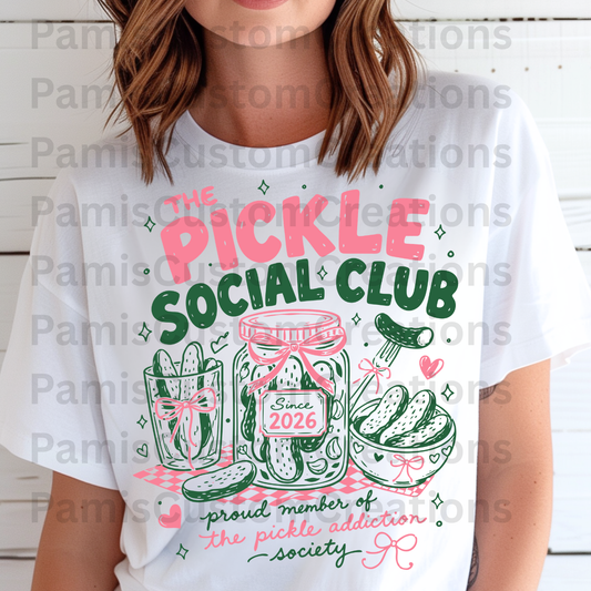 "The Pickle Social Club" Graphic Tee