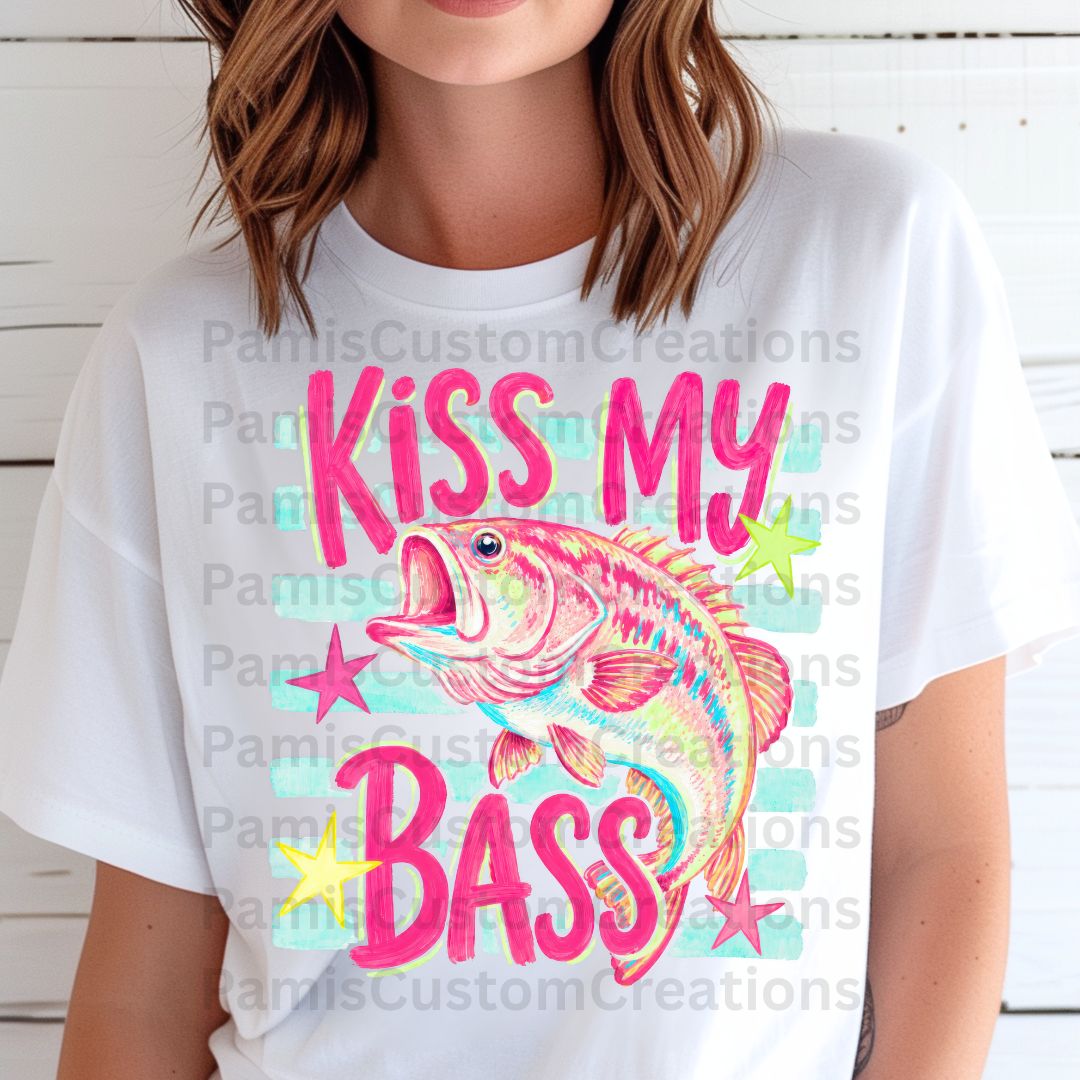 "Kiss My Bass" Graphic Tee