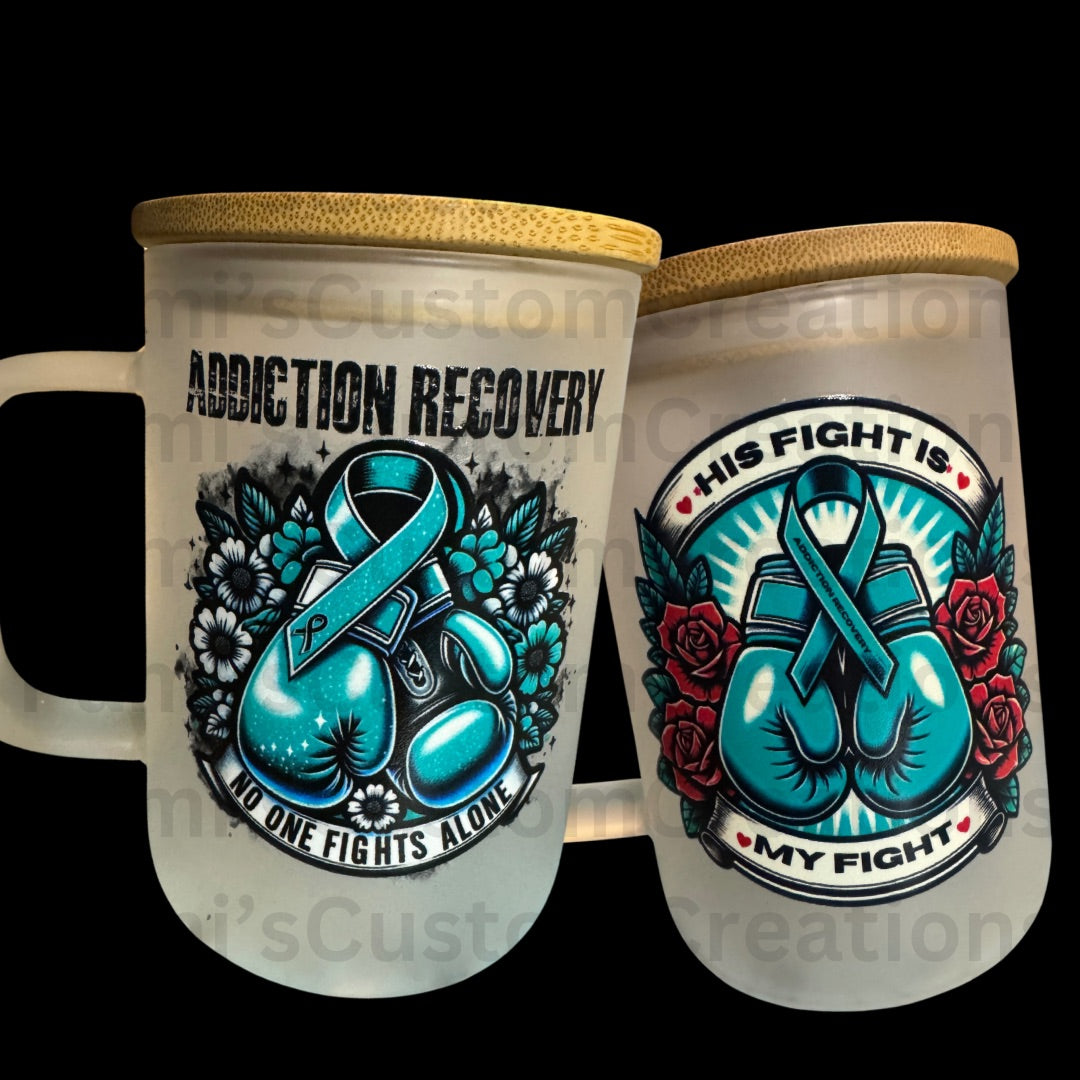 ADDICTION RECOVERY HIS AND HERS CUPS