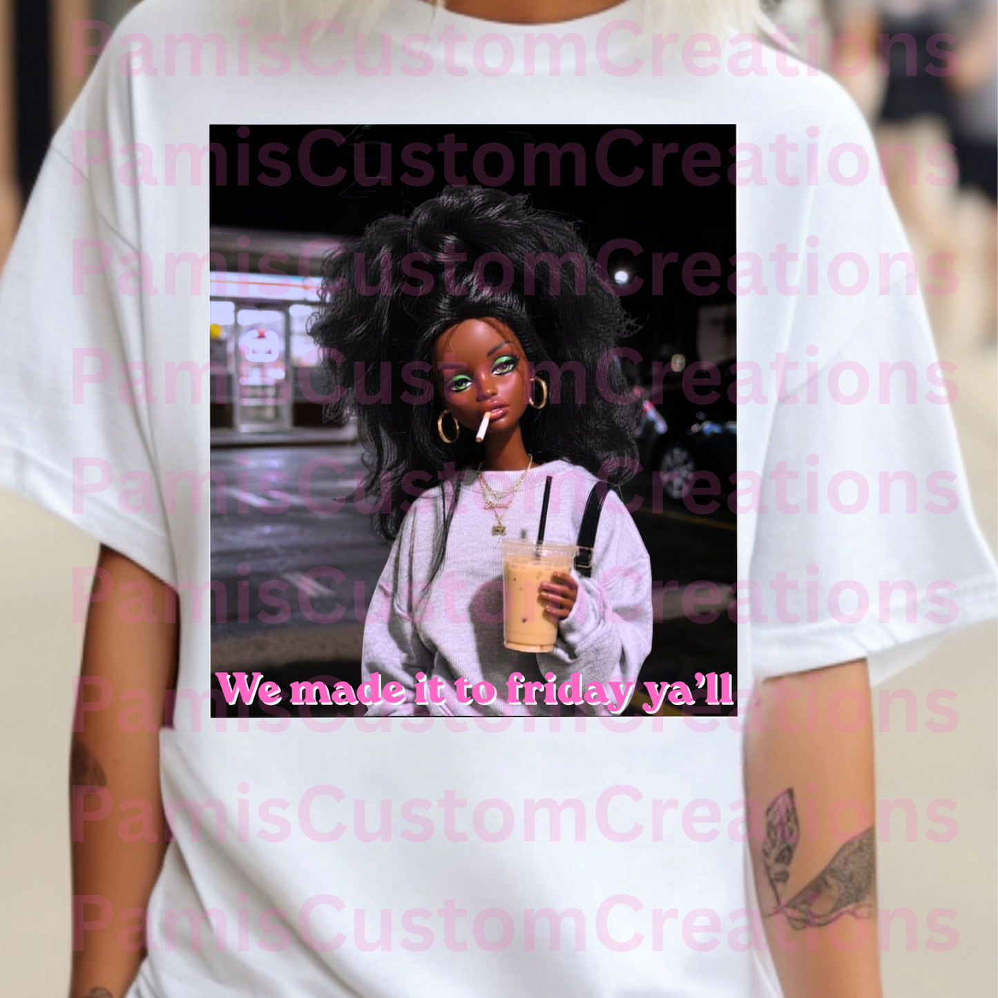 "Made It To Friday Ya'll" Graphic Tee
