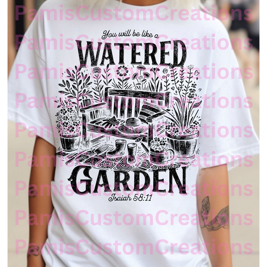 "Watered Garden" Graphic Tee