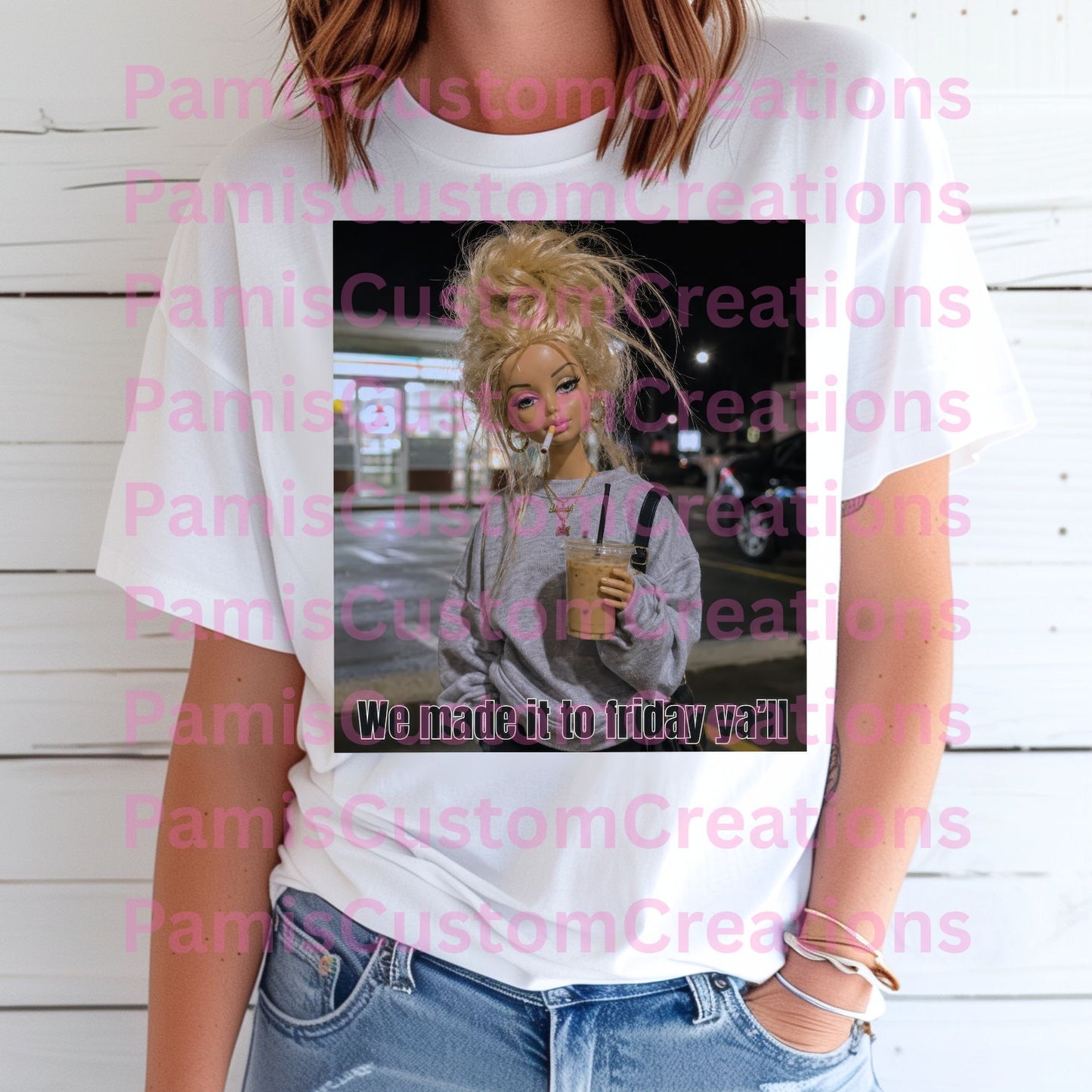 "Made It To Friday Ya'll" Graphic Tee
