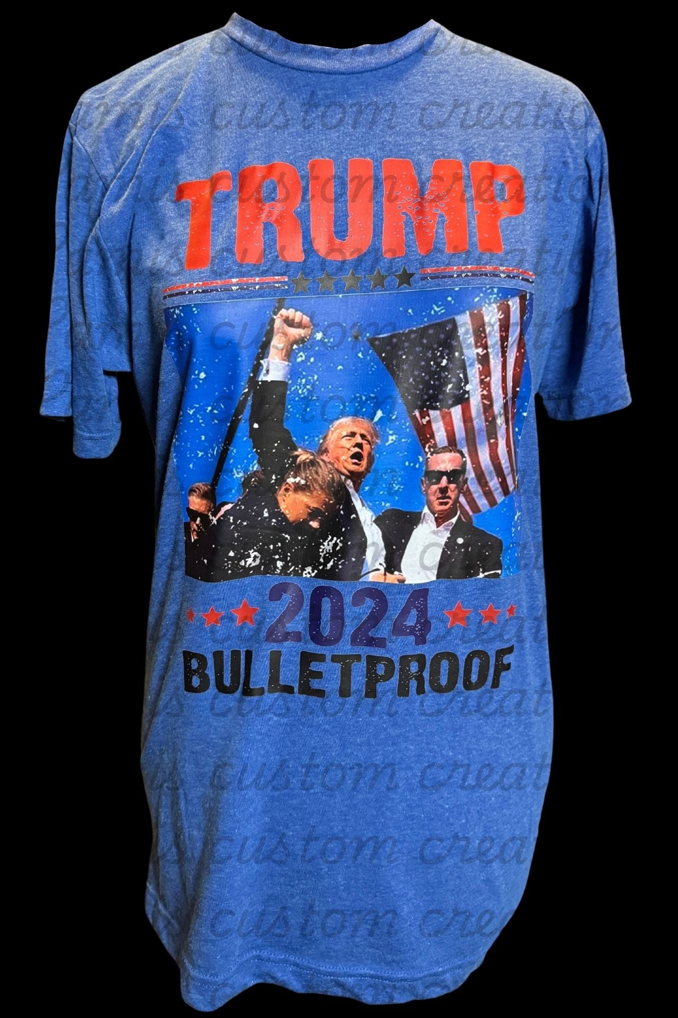 "TRUMP 2024 Bulletproof" Graphic Tee