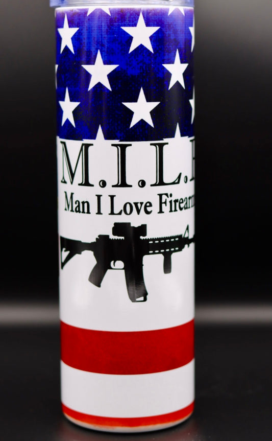 "M.I.L.F. - Man I Love Firearms" Tumbler