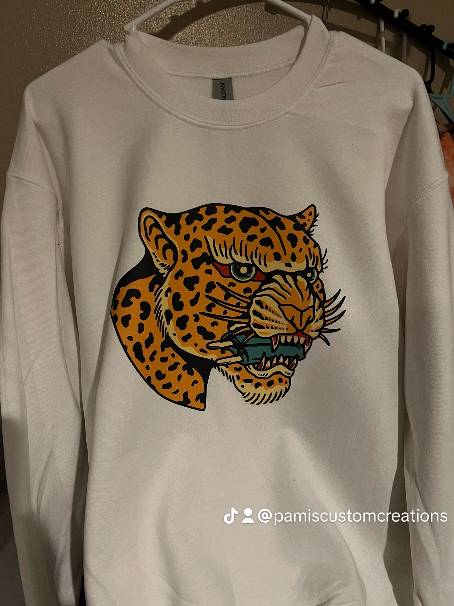 Fierce Leopard Sweatshirt