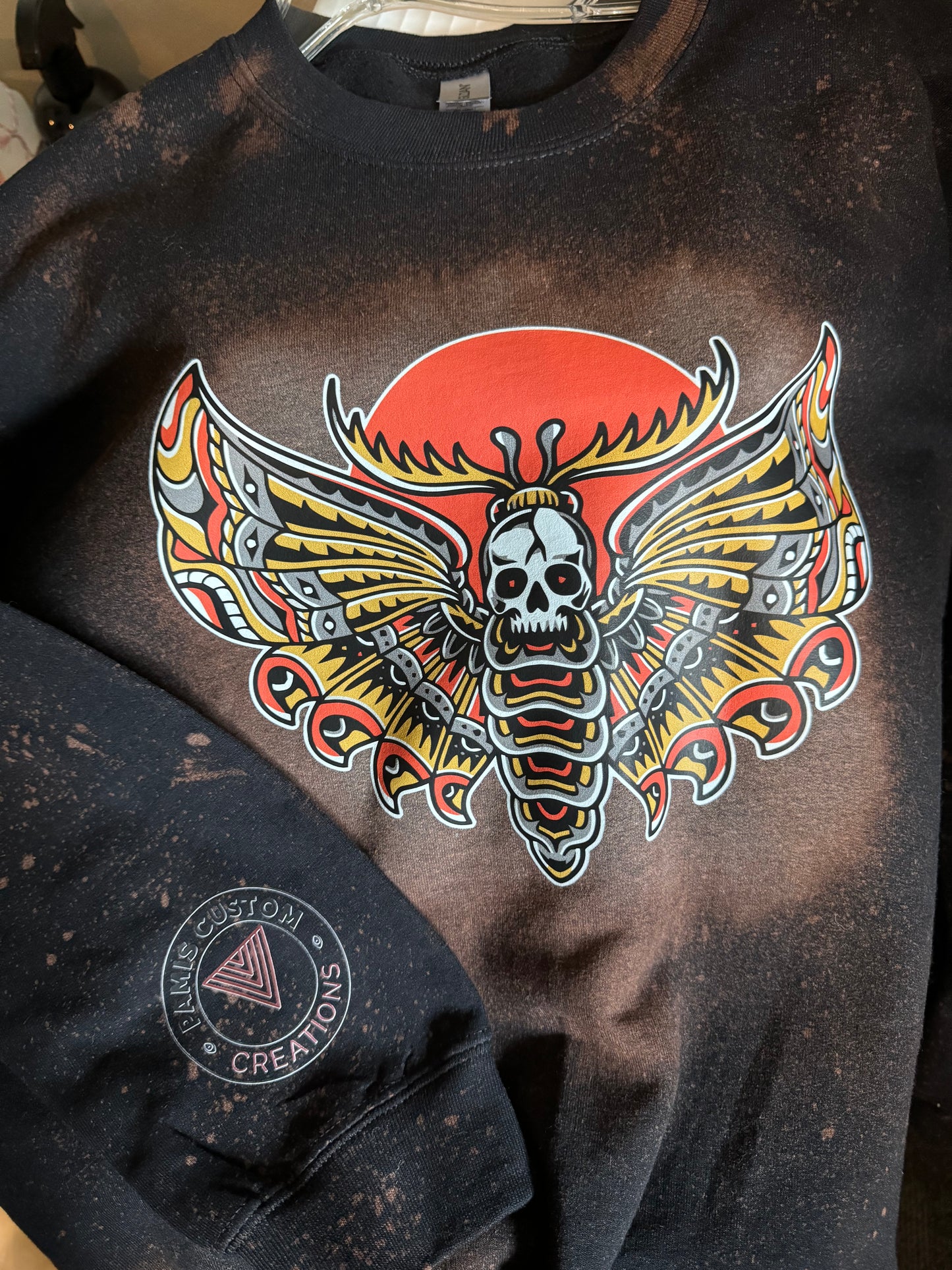 "Moth and Skull" Sweatshirt