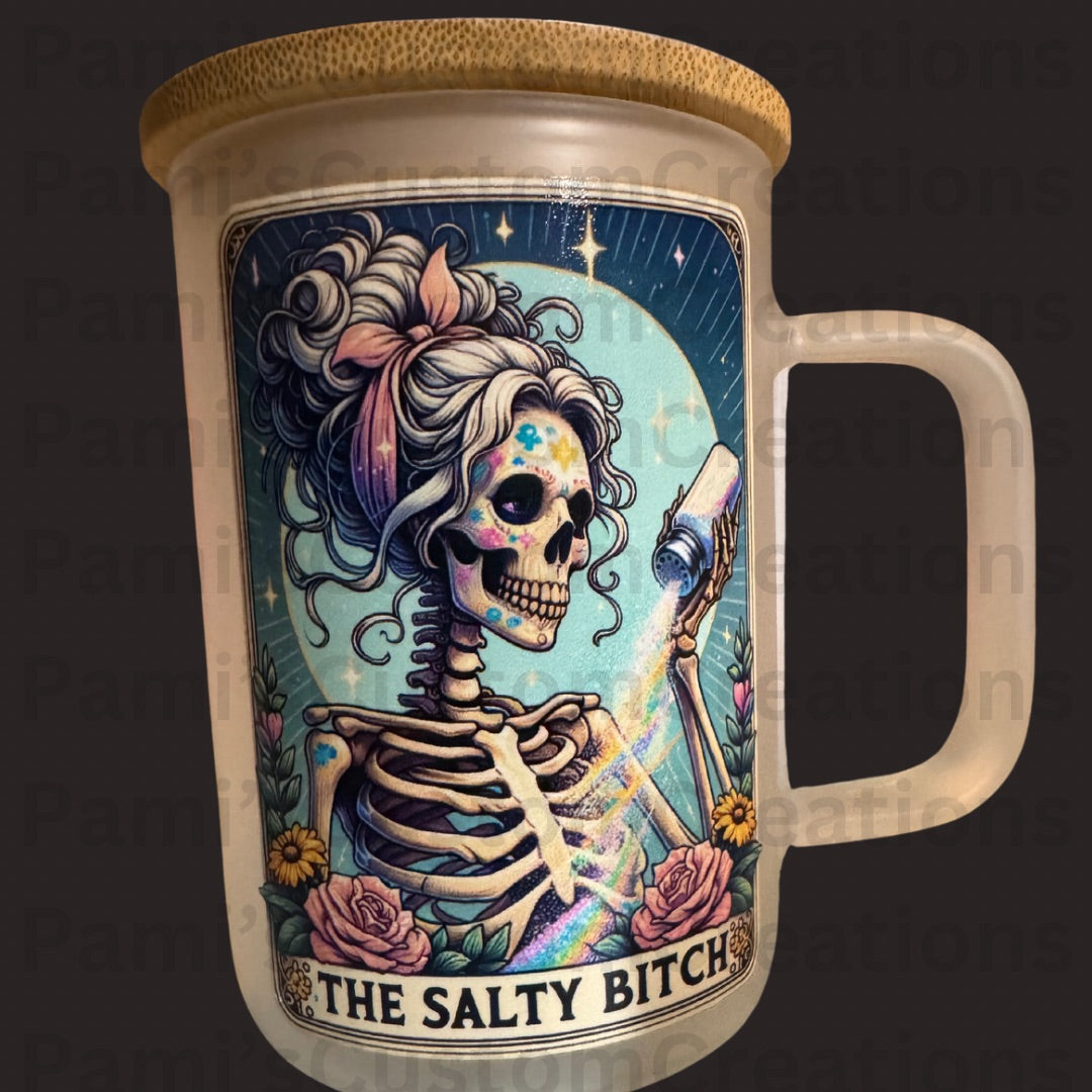 The Salty B*tch Glass