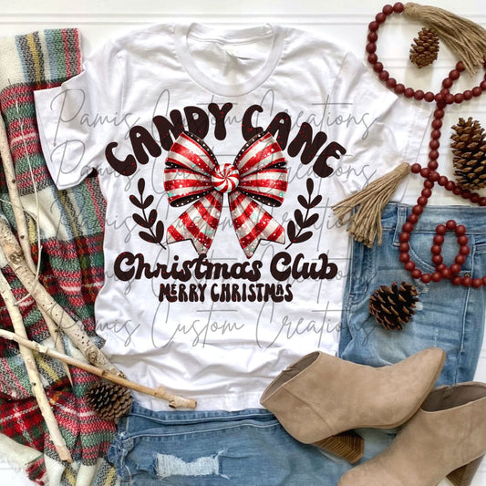 “CANDY CANE” Graphic Tee