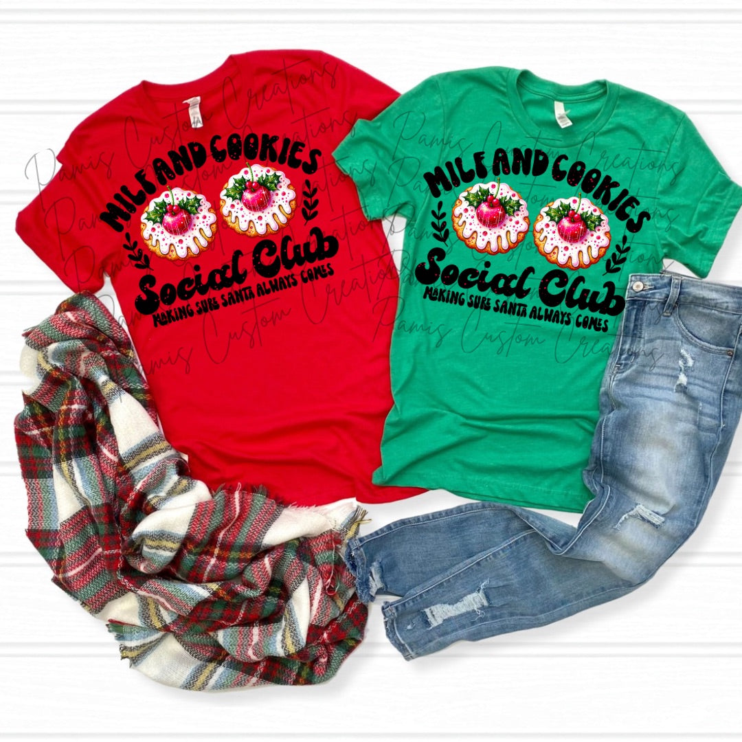 “MILF AND COOKIES” Graphic Tee